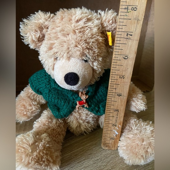 Steiff Teddy Bear With Winter Sweater - Picture 5 of 6
